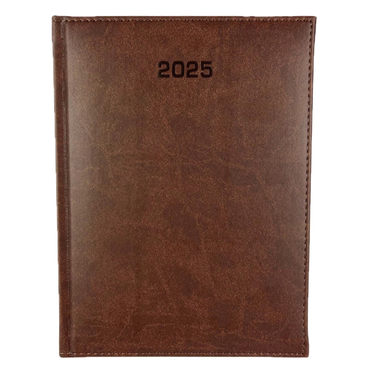 Kalendarz 2025 B5 tygodniowy CZEKOLADOWO BRĄZOWY