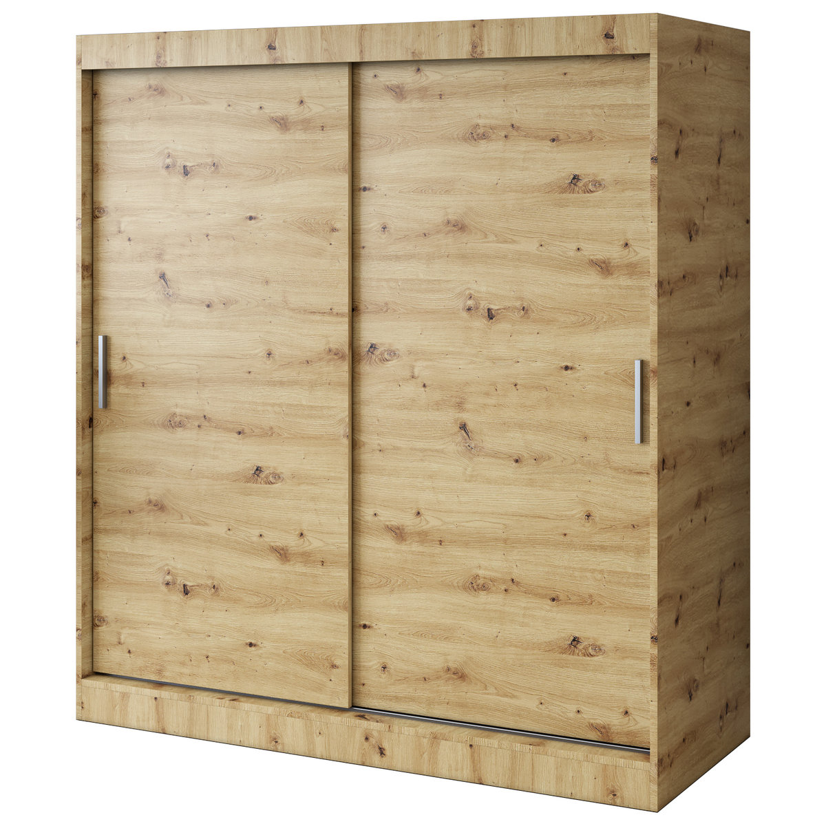 Szafa przesuwna 180x200 Gold , Dąb Artisan