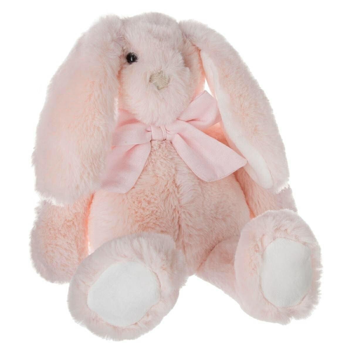 Pluszowy króliczek 30 cm różowy