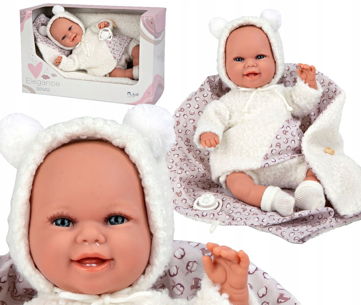 HISZPAŃSKA LALKA BOBAS MUNECAS ARIAS 60831