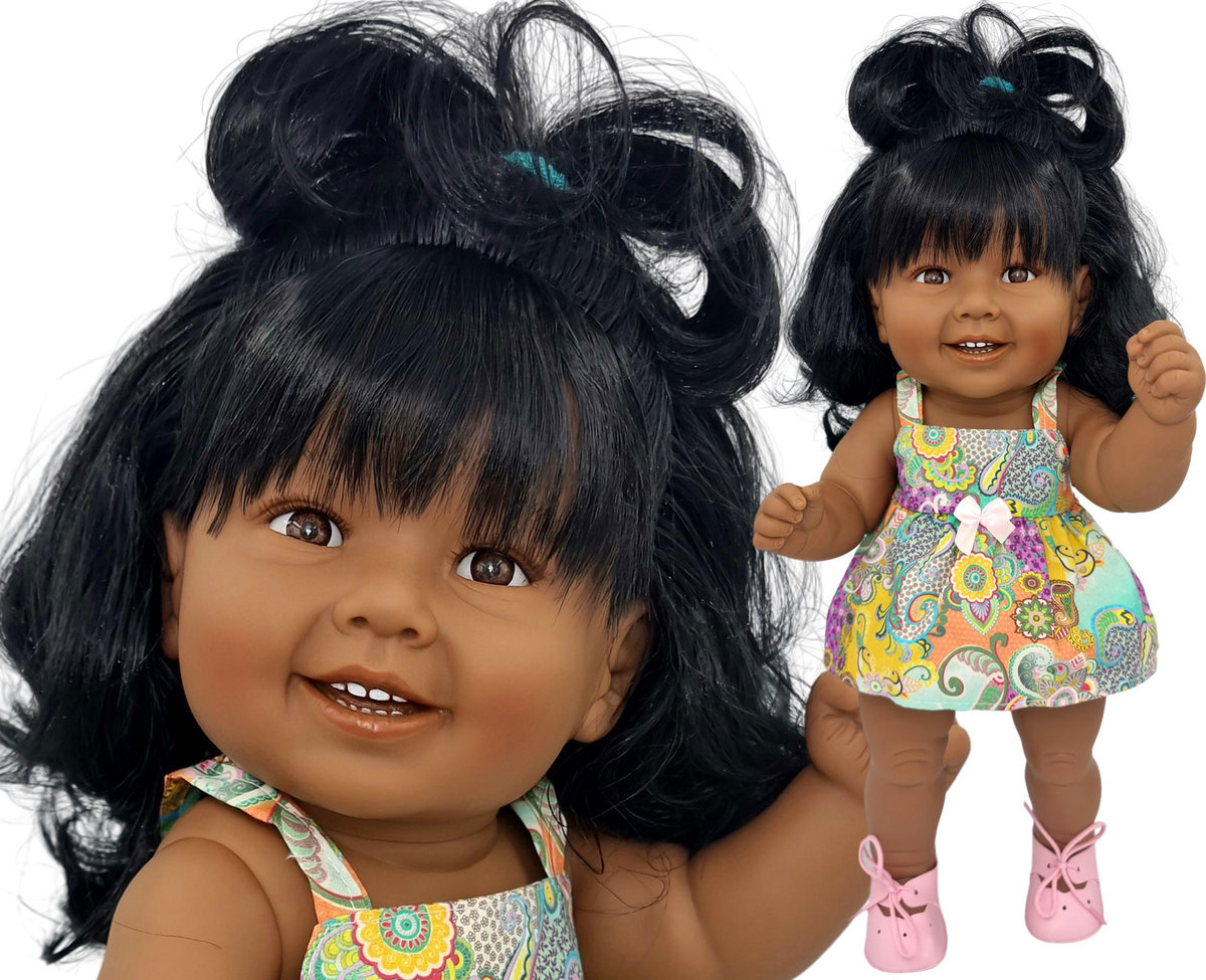 MANOLO HISZPAŃSKA LALKA DIANA 47CM 7905 MULATKA KOLOROWA