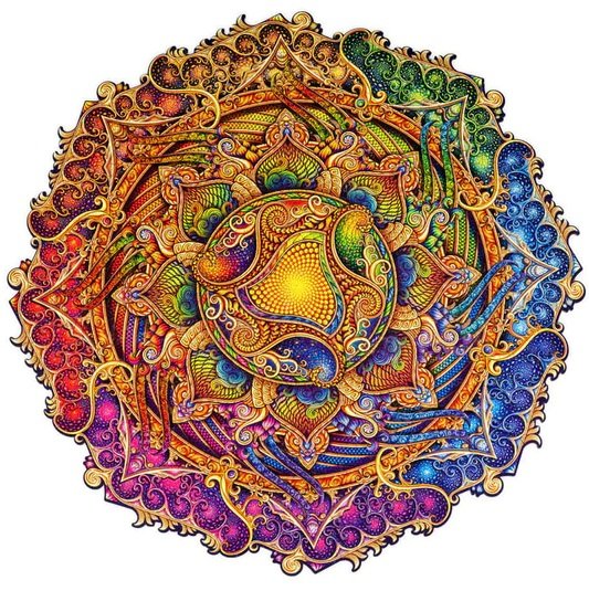 Niewyczerpana obfitość Unidragon drewniane puzzle 200 el.