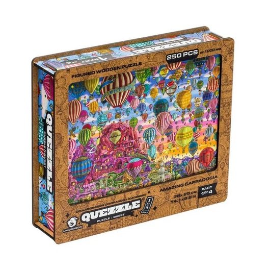 Niesamowita Kapadocja drewniane puzzle 250 el. Unidragon