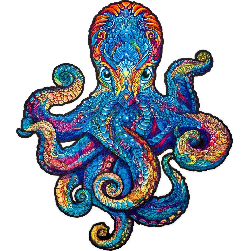 Magnetyczna ośmiornica puzzle 200 el. Unidragon