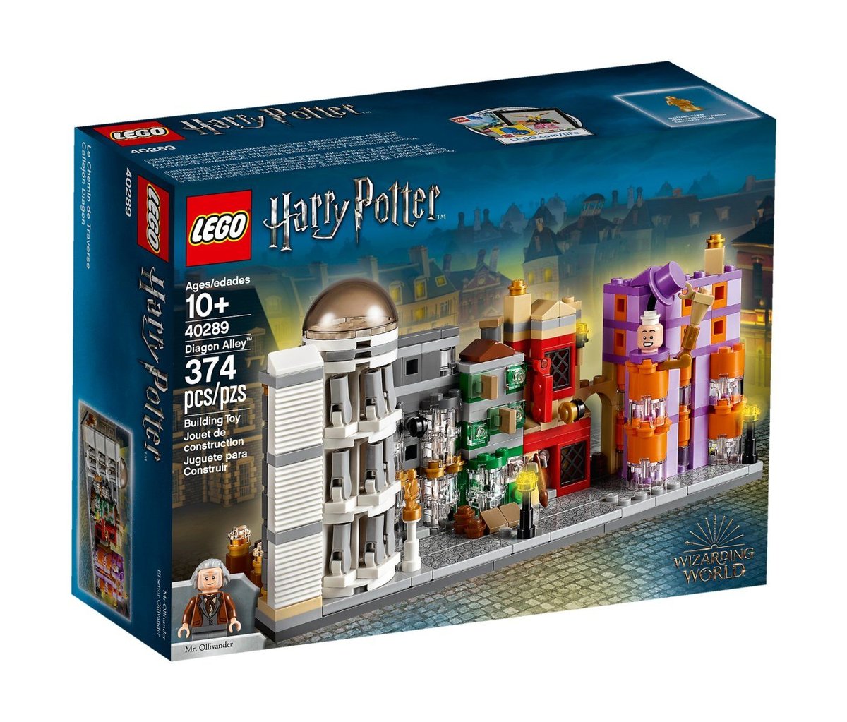 LEGO Harry Potter, klocki, Ulica Pokątna, 40289