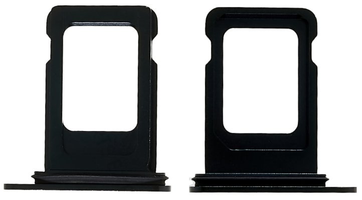 SZUFLADKA TACKA KARTY SIM DO iPhone 14 CZARNY