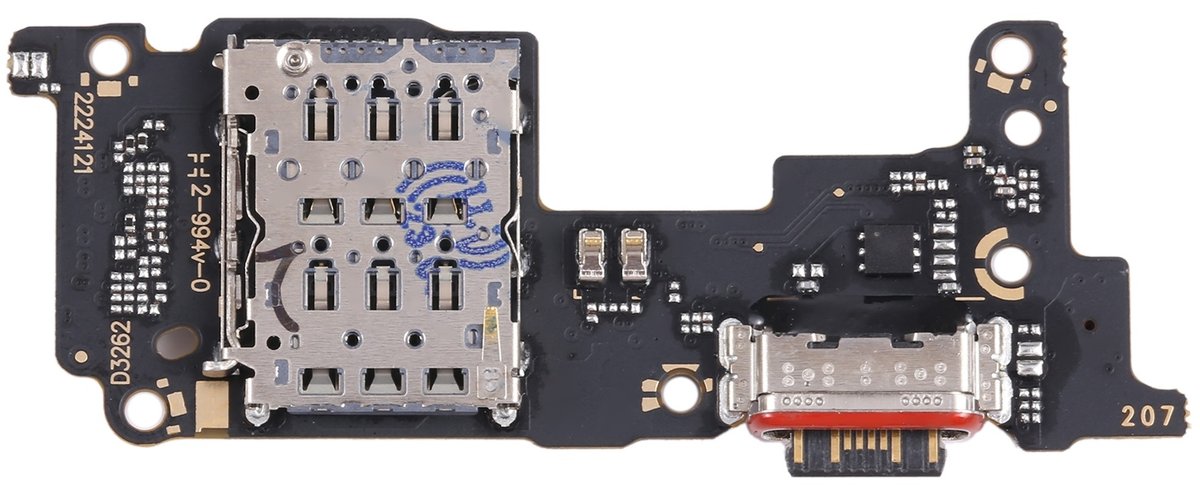 PŁYTKA ZŁĄCZE GNIAZDO CZYTNIK SIM MIKROFON XIAOMI 12T 12T Pro