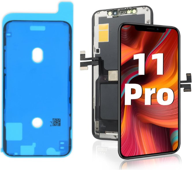 WYŚWIETLACZ EKRAN LCD DOTYK + USZCZELKA DO Apple iPhone 11 Pro Incell