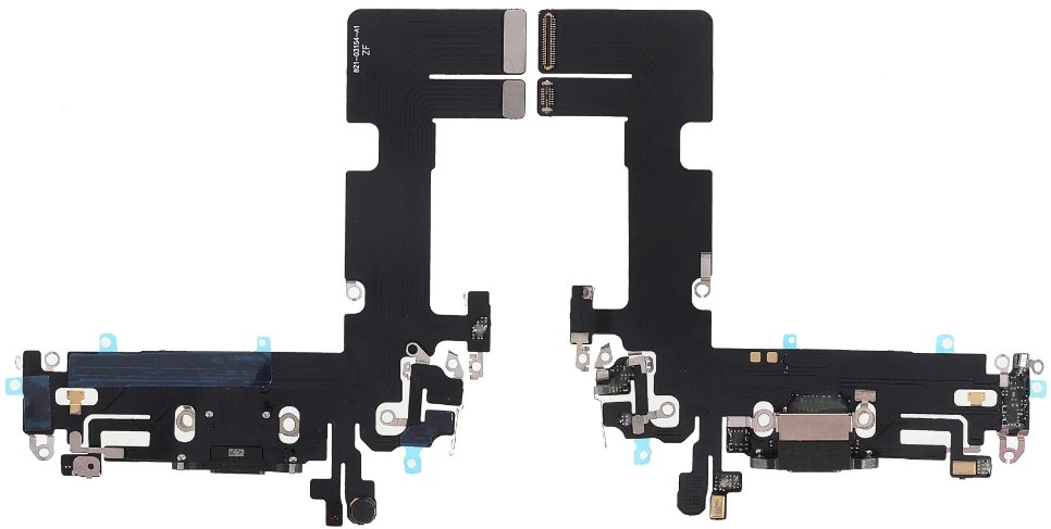 TAŚMA GNIAZDO ZŁĄCZE ŁADOWANIA MIKROFON DO iPhone 13 CZARNY