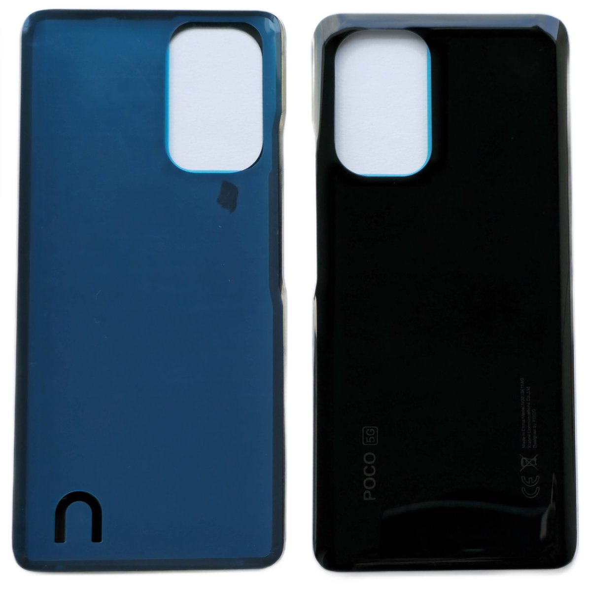 KLAPKA BATERII + KLEJ XIAOMI POCO F3 CZARNY