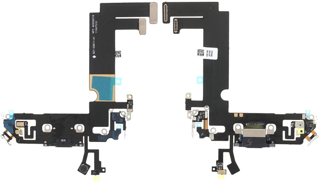TAŚMA ZŁĄCZE ŁADOWANIA DO iPhone 12 mini CZARNY