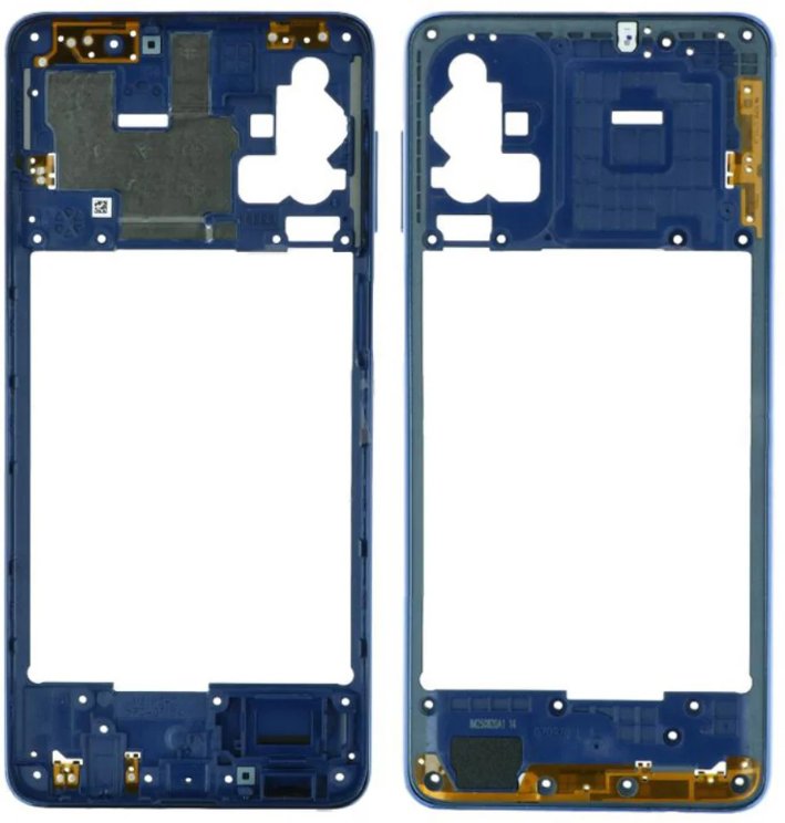 OBUDOWA RAMKA KORPUS DO SAMSUNG M51 M515 NIEBIESKI