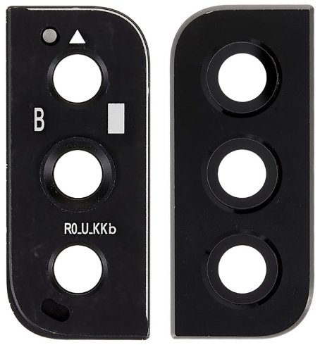 OCZKO APARATU + RAMKA DO SAMSUNG S22 S22+ CZARNY