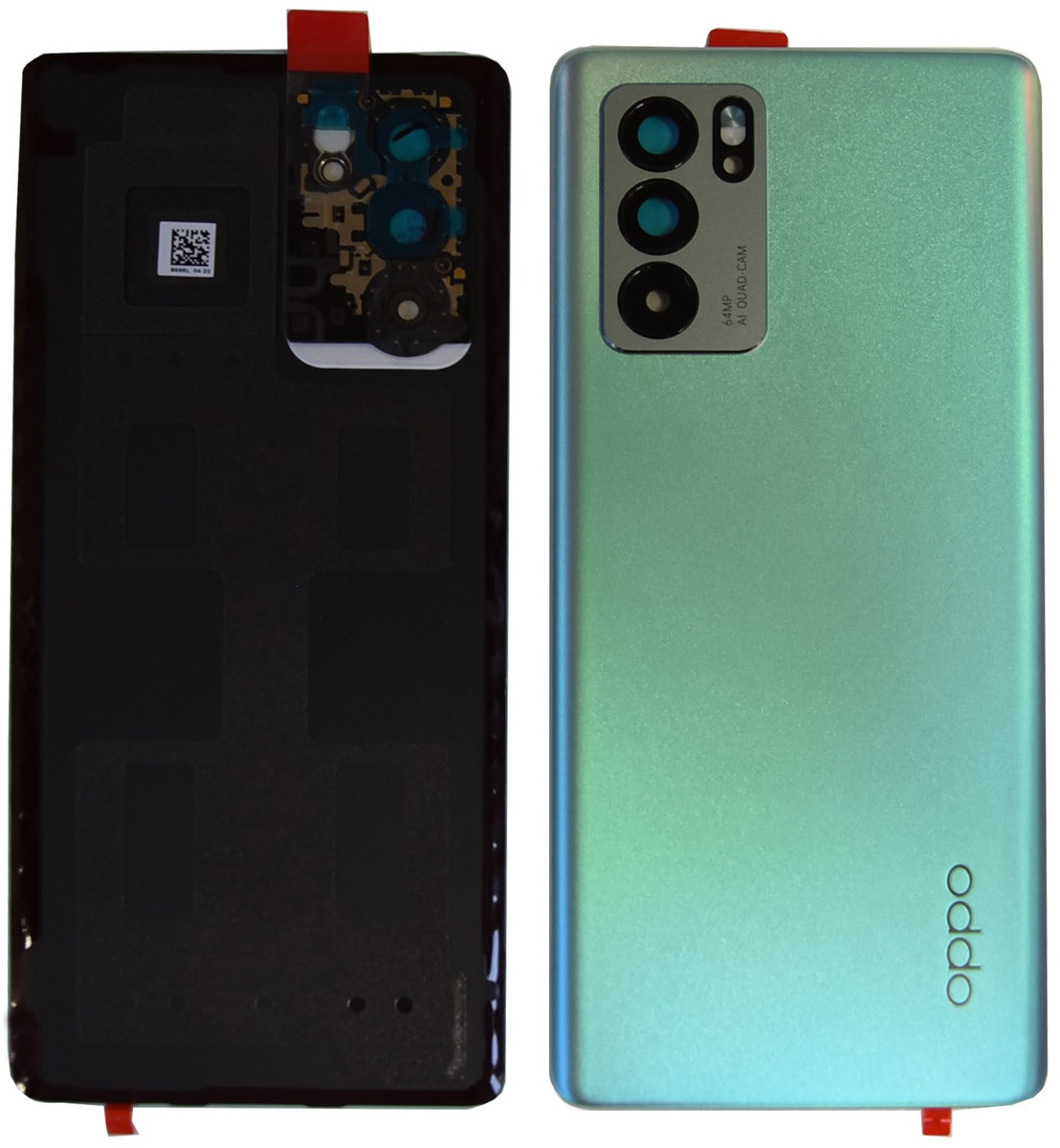 ORYGINALNA KLAPKA BATERII OPPO Reno 6 Pro 5G NIEBIESKI