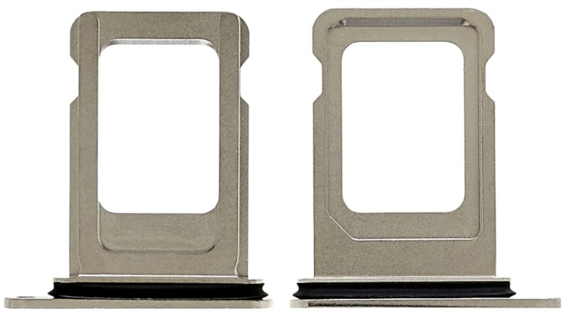 SZUFLADKA TACKA KARTY SIM DO iPhone 14 Pro Max SILVER