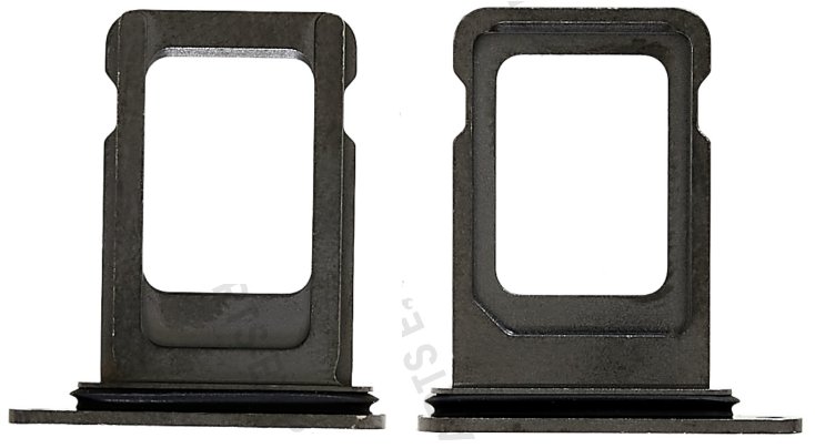 SZUFLADKA TACKA KARTY SIM DO iPhone 14 Pro Max CZARNY