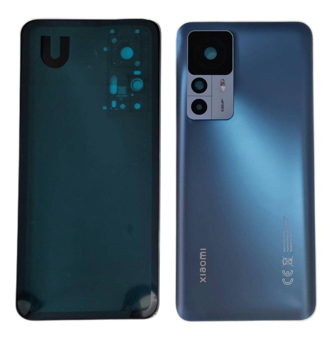 KLAPKA BATERII + KLEJ + OCZKO APARATU XIAOMI 12T | XIAOMI 12T Pro NIEBIESKI