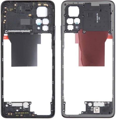 ORYGINALNA OBUDOWA RAMKA KORPUS XIAOMI REDMI NOTE 12 Pro 4G CZARNY