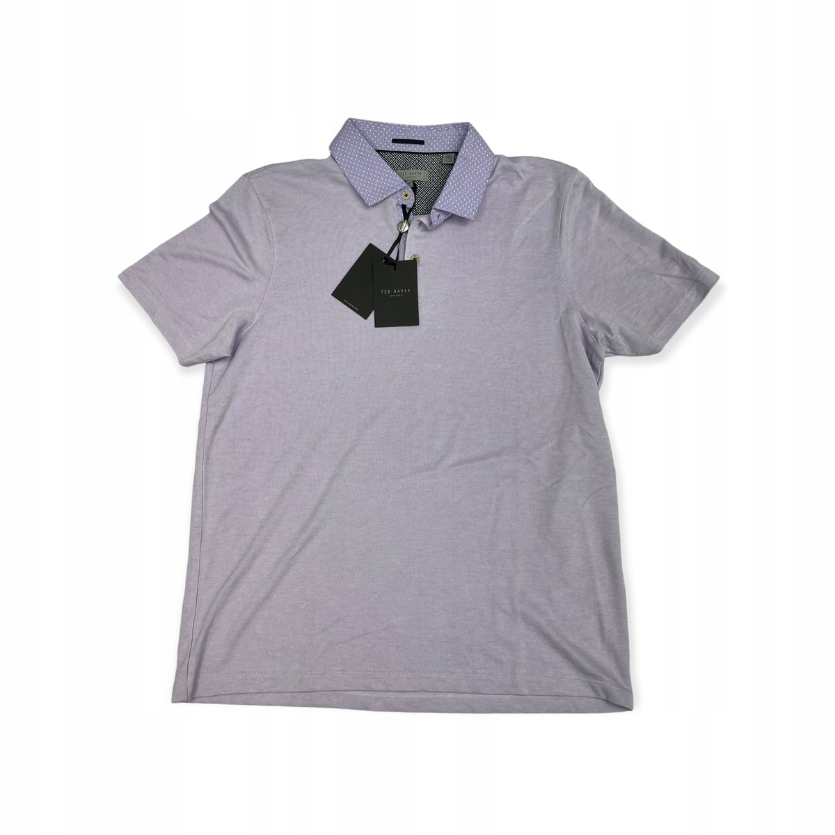 Męska koszulka polo lilac TED BAKER XL