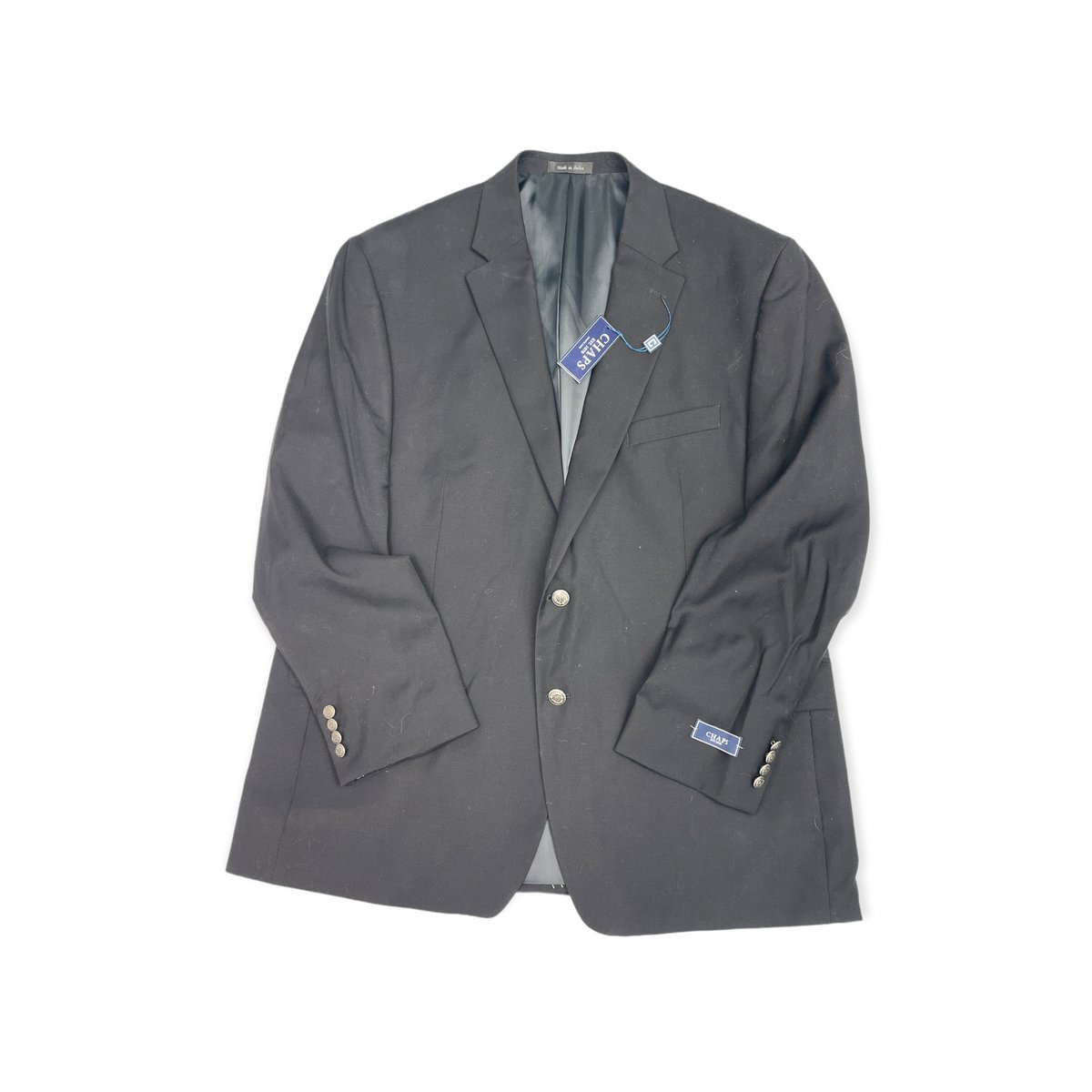 Czarna elegancka marynarka męska Chaps 48