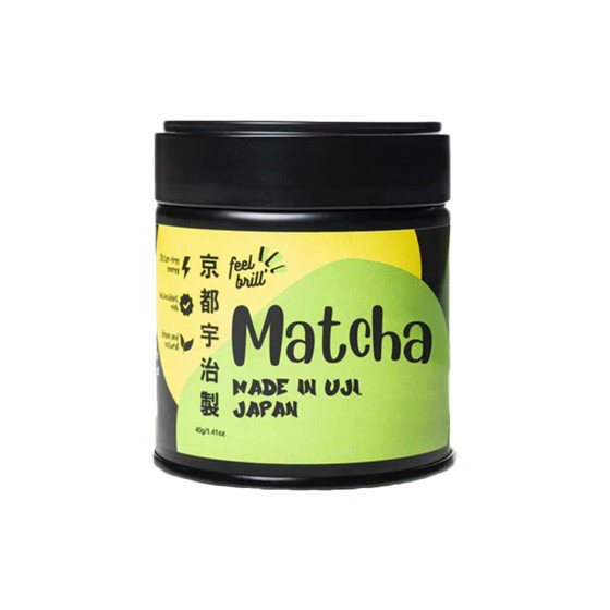 Zielona herbata matcha Feel Brill klasy specialty z Uji, 40 g