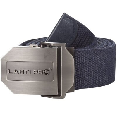 LAHTI PRO Pasek do spodni z klamrą granatowy L9020300 LPL9020300