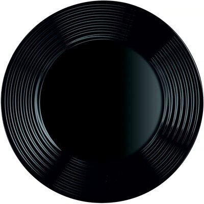 Luminarc TALERZ DESEROWY 19CM CZARNY HARENA BLACK zakupy dla domu i biura 250
