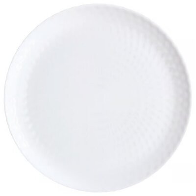 Talerz obiadowy  Pampille 25 cm biały LUMINARC