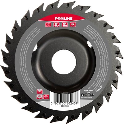 Proline Tarcza Wypukła Tarnik z Piłą Grube Zęby 125mm 86246 28916