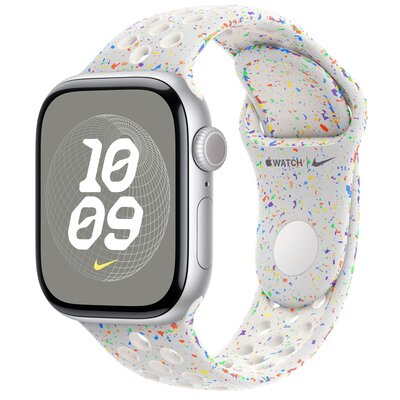 Apple Pasek sportowy Nike 38-42mm S/M czysta platyna - darmowy odbiór w 22 miastach i bezpłatny zwrot Paczkomatem aż do 15 dni