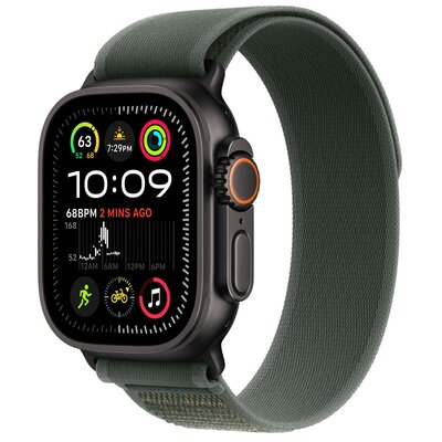 Apple Opaska Trail 44-49mm M/L czarny tytan/zielony