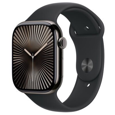 Pasek do Apple Watch (44/45/46/49mm) XL Czarny | Bezpłatny transport