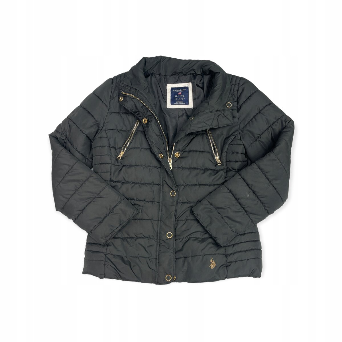 Pikowana kurtka damska U.S. POLO ASSN. M