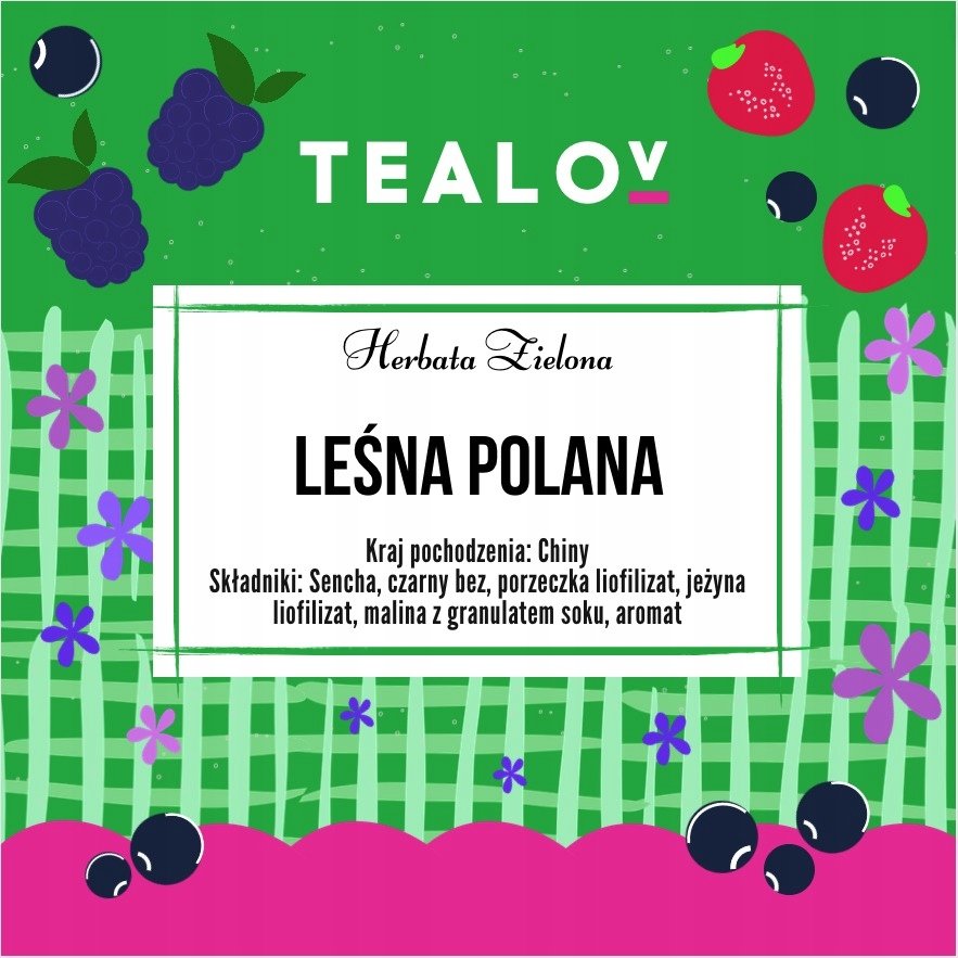 Herbata zielona LEŚNA POLANA 100g Tealov