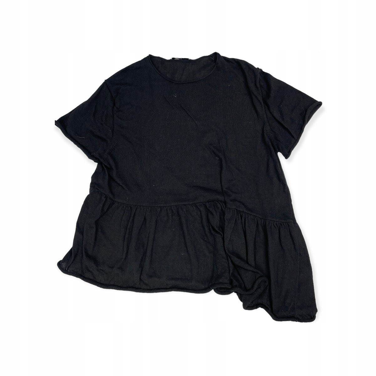 Bluzka damska na krótki rękaw ZARA KNIT S