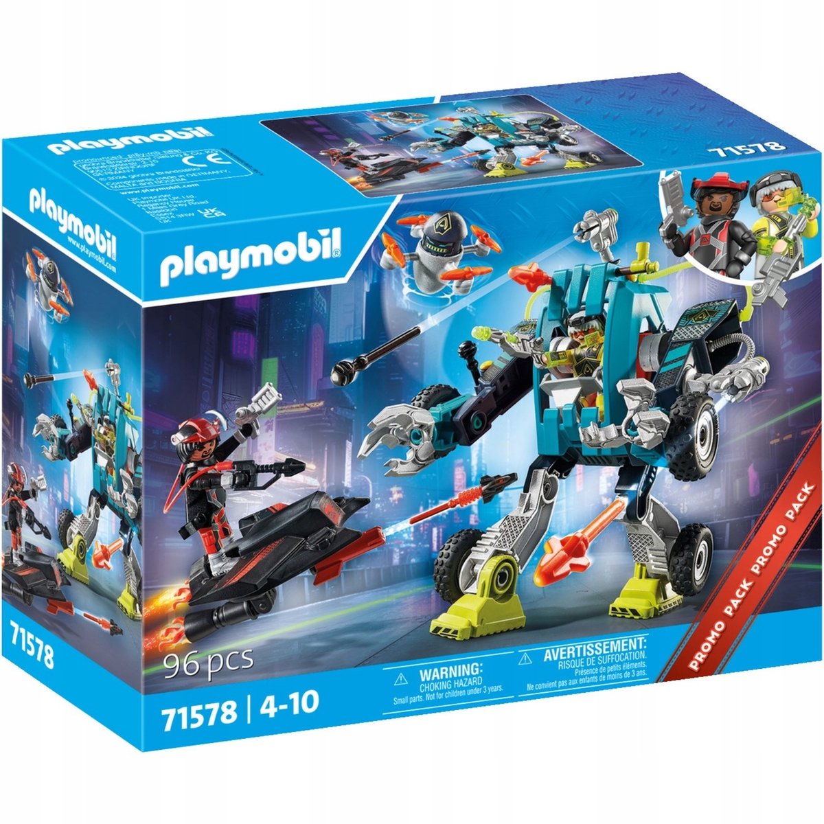 Playmobil 71578 Robot kontra szybowiec