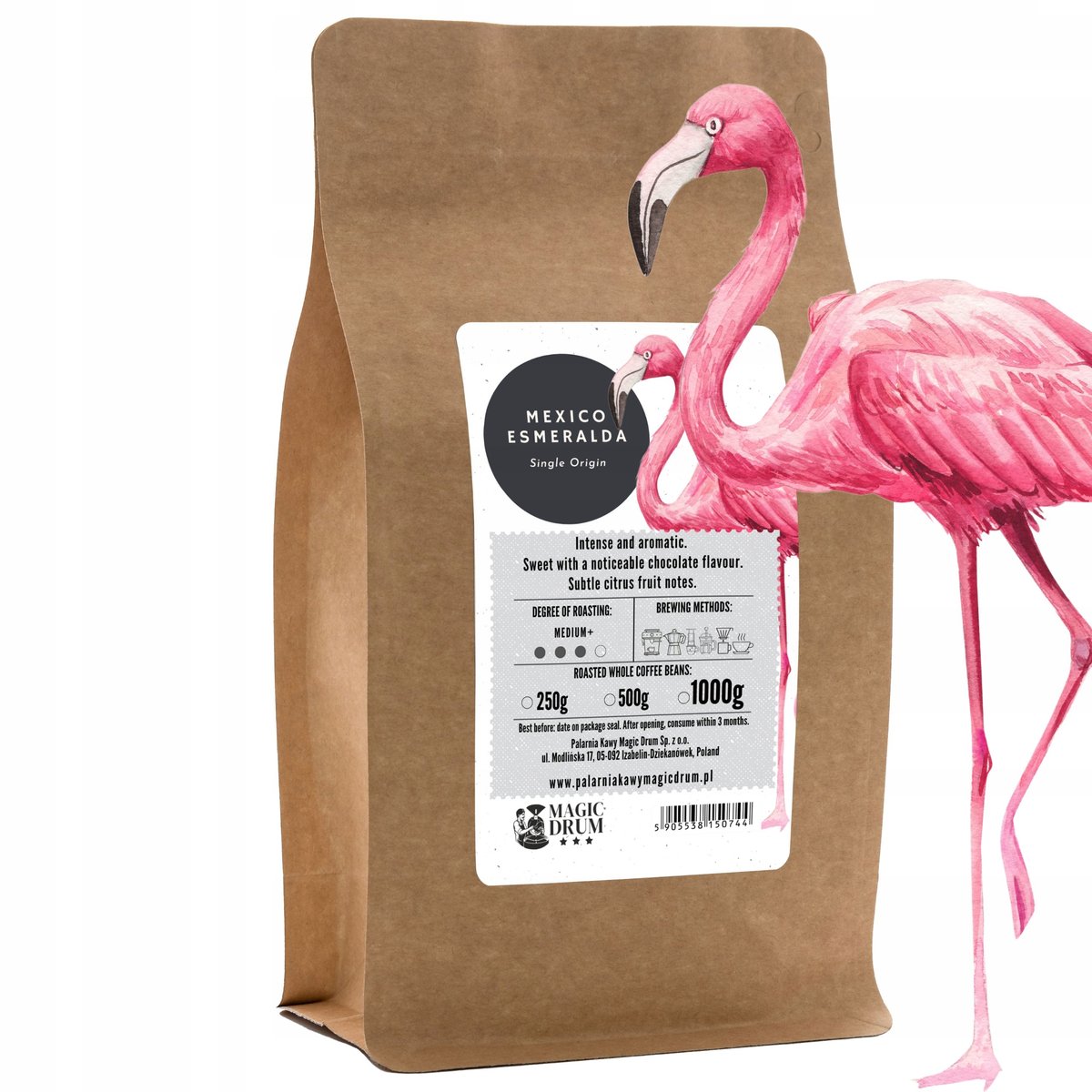 Kawa mielona MEKSYK arabika świeżo palona 250g