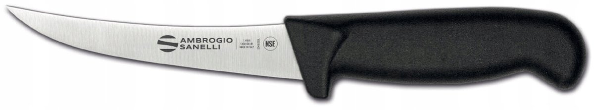 Nóż do trybowania Supra Ambrogio Sanelli zakrzywiony (L)270mm