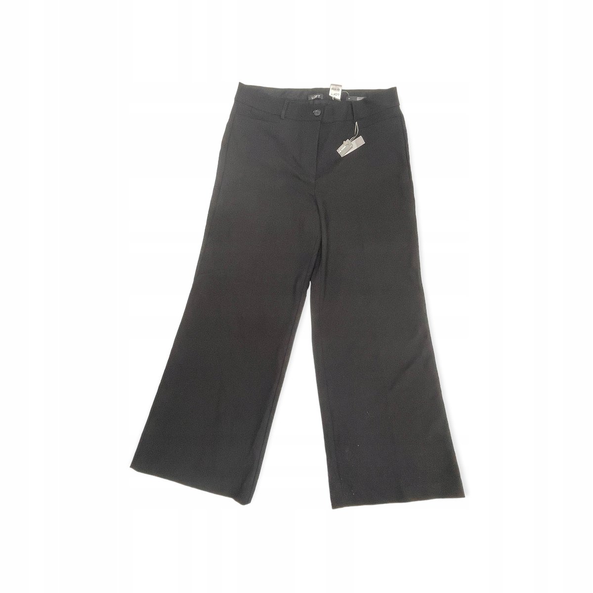 Eleganckie spodnie damskie czarne LOFT L/XL