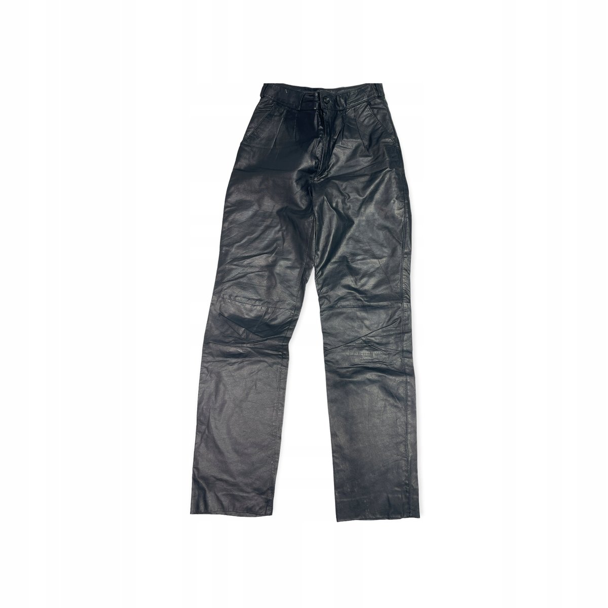Skórzane spodnie damskie GENUINE LEATHER 27