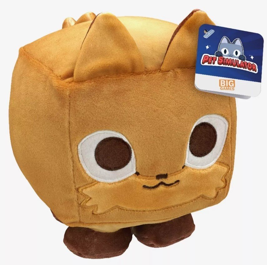 pet simulator maskotka fox figurka roblox +wirtualny kod do gry 15cm