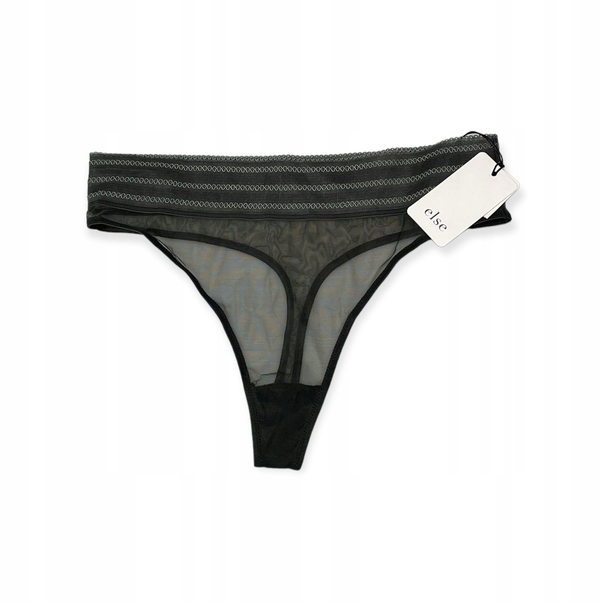 Koronkowe majtki stringi damskie ELSE 40