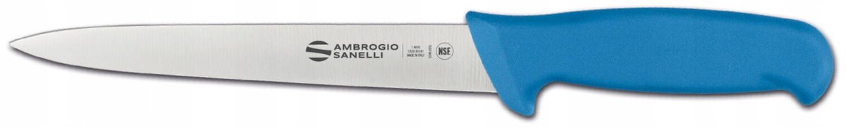 Nóż do filetowania ryb Supra Colore Ambrogio Sanelli niebieski (L)310mm