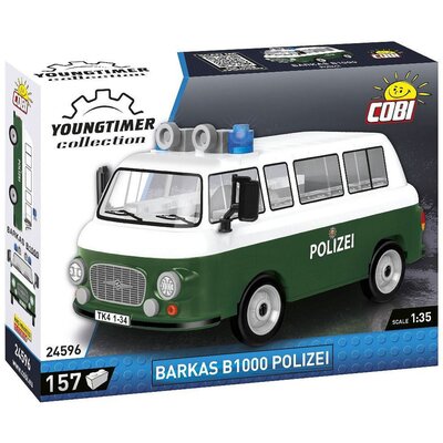 Cobi Klocki Cars Barkas B1000 Polizei