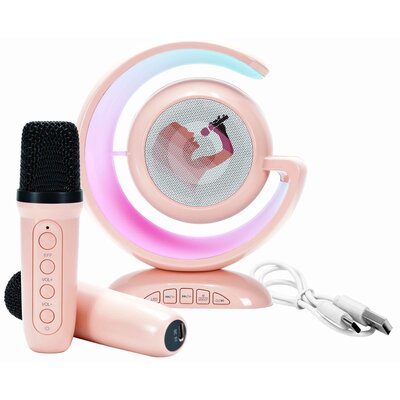 Zestaw karaoke MUSICMATE RainbowDust MM-SC70-P