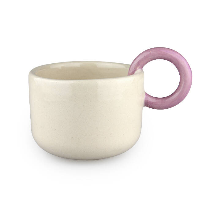 Ceramics 36 filiżanka 365 FIOLETOWE UCHO