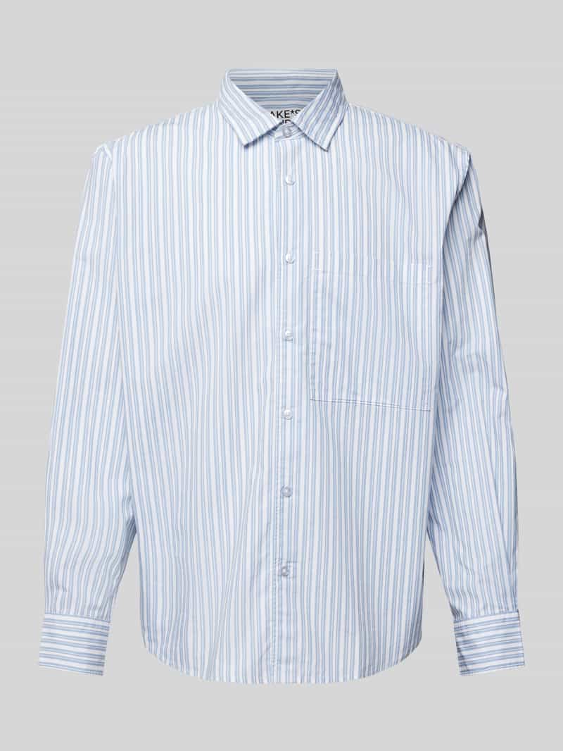 Koszula casualowa regular fit z kołnierzykiem typu kent