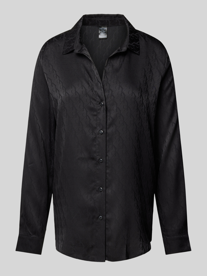 Góra od piżamy z listwą guzikową na całej długości