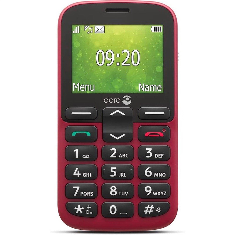 Doro 1380 4MB/8MB Czerwony