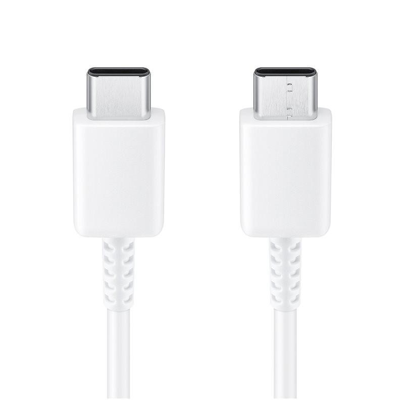 Oryginalny kabel Samsung DA705BWE GP-TOU021RFBWW USB-C - USB-C 1M Biały (bulk EU)